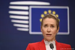 Kallas: cruciale week voor diplomatie voor vrede in Oekraïne 