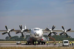 Groot Russisch militair transportvliegtuig neergestort