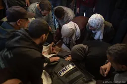 IFJ: vooral in Gaza dit jaar veel journalisten gedood
