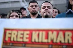 Ten onrechte uit VS gezette Salvadoraan Abrego vrijgelaten