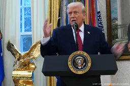 Trump gaat het Amerikaanse volk toespreken