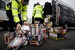 Vorige week meer dan 18.000 kilo vuurwerk onderschept