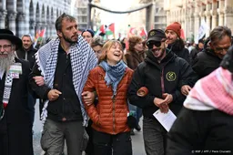 Greta Thunberg opgepakt bij pro-Palestijnse demonstratie Londen