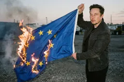 Elon Musk sloopt de EU opnieuw met één woord: 'Exact! Jullie zijn machtshongerige, ongekozen bureaucraten!'