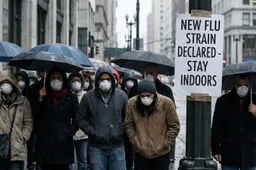 ANGSTPORNO VAN DE WHO: Daar is de 'Supergriep'! Moeten we weer aan de mondkapjes van Hans Kluge?