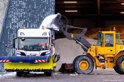 Maandag al ruim 6,5 miljoen kilo zout gestrooid door winterweer
