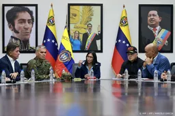 Delcy Rodríguez legt eed af als interim-president van Venezuela