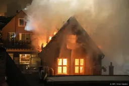 Zeer grote brand in historische binnenstad Leeuwarden