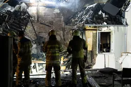 Brand na explosie Utrecht onder controle