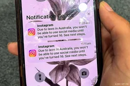 Australisch verbod op sociale media onder 16 jaar lijkt effectief