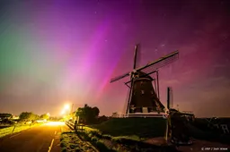 Noorderlicht op veel plaatsen in Nederland gezien
