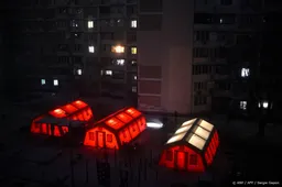 Deel Kyiv zonder verwarming na aanval