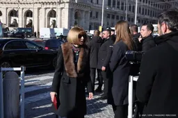 Internationale sterren bij uitvaart Valentino in Rome