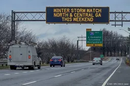 Meer dan 500.000 mensen zonder stroom tijdens winterstorm VS