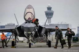 Oefening luchtmacht met F-35's op Schiphol uitgesteld door mist