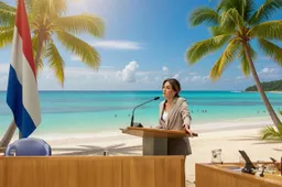 VVD-LEIDER OP VAKANTIE: Yeşilgöz mist cruciale formatie-meeting door sneeuwchaos op Schiphol