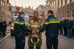 BIZAR: Bevelvoerder brandweer Rijnsburg opgepakt op verdenking van brandstichting