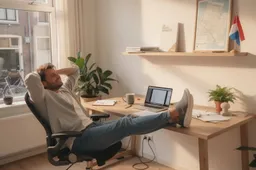 EINDE VAN het PYJAMA-FEEST: Nederland is helemaal klaar met luie thuiswerkers en 'spookcollega's'