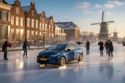 Levensgevaarlijke gladheid: 1500 man vechten voor de automobilist, terwijl de trein weer faalt