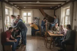 SCHANDE: Werkende Nederlandse moeder (32) slaapt op de grond bij ouders, huizen gaan naar statushouders