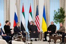 Oekraïne, Rusland en VS zetten vredesoverleg voort in Abu Dhabi