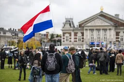 In 2025 recordaantal demonstraties in Amsterdam
