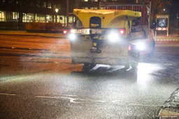 Ook in Flevoland en Noord-Holland code geel om gladheid