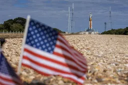 NASA voert succesvolle repetitie voor maanlancering uit