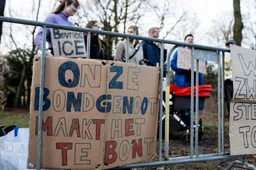 Zo'n honderd mensen bij demonstratie in Den Haag tegen ICE