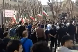 Protesten in Iran laaien opnieuw op bij universiteiten
