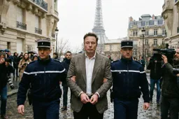 Dictatuur Frankrijk: Politie doet inval bij X-kantoren in Parijs, aanval op Elon Musk geopend