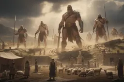 BEWIJS VOOR BIJBELSE REUZEN? 3300 jaar oud Egyptisch document beschrijft mensen van 2,5 meter