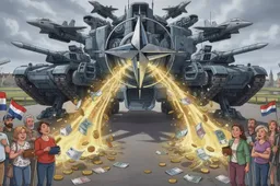 Kabinet-Jetten plundert uw portemonnee met stiekeme 'NAVO-taks'