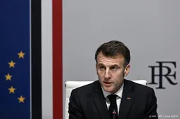 Macron noemt enteren schip door België klap voor schaduwvloot