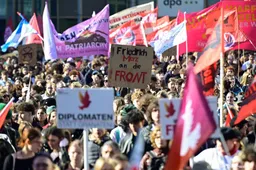 Duizenden Duitse scholieren protesteren tegen dienstplichtwet
