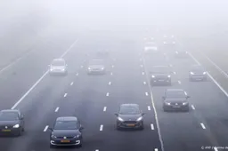 Code geel voor het westen van het land wegens dichte mist