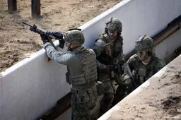 Nederlanders 'repeteren' het verjagen van Russen uit Noorwegen