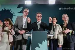 Nipte overwinning voor Groenen in Baden-Württemberg 