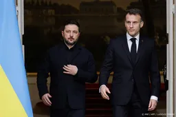 Macron meent dat Iranoorlog Rusland geen verlichting biedt