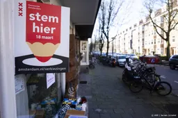 Amsterdam komt donderdag pas met 100 procent uitslag verkiezingen