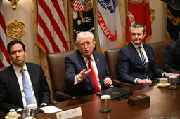 Trump: Iran wilde het Midden-Oosten overnemen