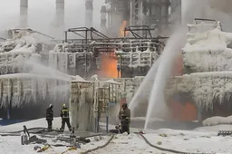 Weer brand in belangrijke Russische haven na aanval