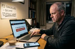 Michael van der Galien cancelt F1-abonnement: "Dit is geen racen, dit is batterij-managen!"