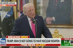 De 'historische' Iran-deal van Trump is een wassen neus: Teheran lacht zich rot om opheffen sancties