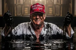 Trump ontspoort: Amerikaanse president wil Iraanse olie stelen in oorlogswaanzin