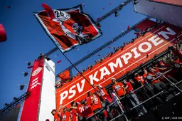 Huldiging PSV dinsdag op Stadhuisplein in Eindhoven