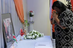 Suriname neemt afscheid van oud-president Santokhi