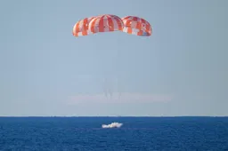 Astronauten maanmissie Artemis II terug op aarde