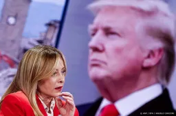 Trump 'geschokt' door opstelling Meloni in oorlog Iran
