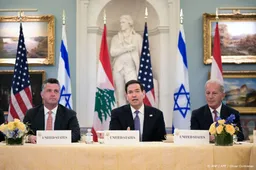 Trump: Israël en Libanon praten donderdag met elkaar